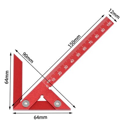 Center Finder Woodworking Square