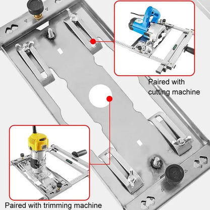 Woodworking Board Cutter Suitable For Electric Circular Saw Cutting Machines Quick Positioning Backing Board Cutting Machine