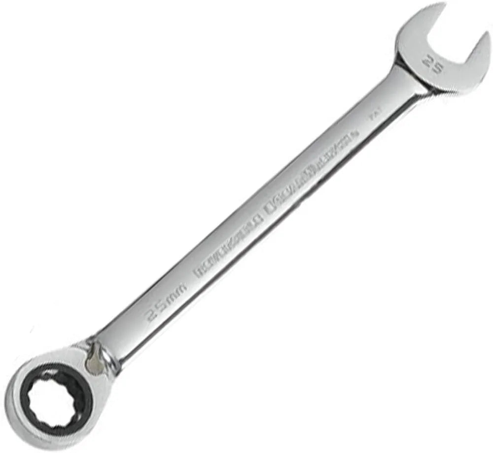 Reversible Ratcheting Combination Wrench Set Flush Mounted Reversing Lever Hand Tool Set Tools and Home Improvement